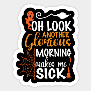 Oh! Mornings! | Halloween 2023 Sticker